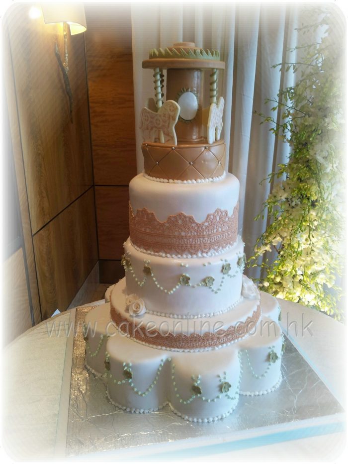 5 Layers Wedding Cake特式結婚蛋糕結